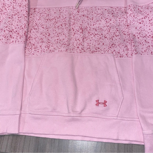 Under Armour Light Pink Speckled Hoodie - Picture 2 of 5